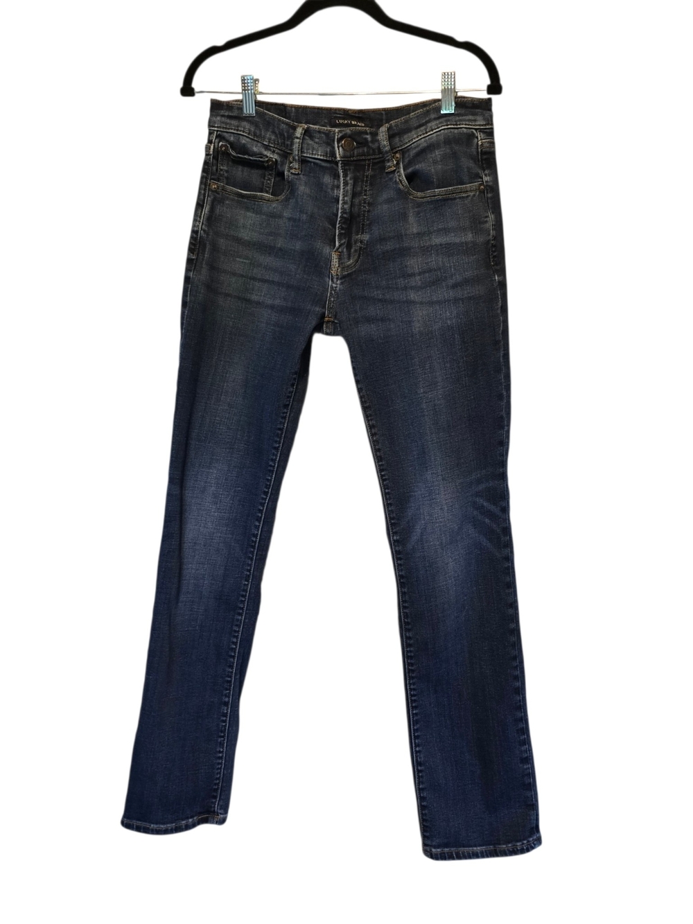 Lucky Brand Women's Straight Leg Jeans - Dark Blue Wash